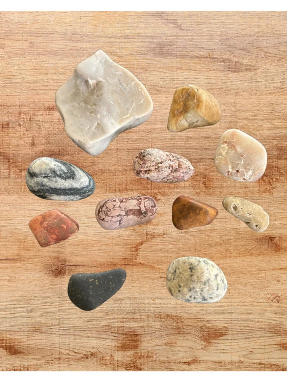 Lot of 11 Assorted Rocks & Minerals 8.3 oz Missouri Illinois Arizona Colorado